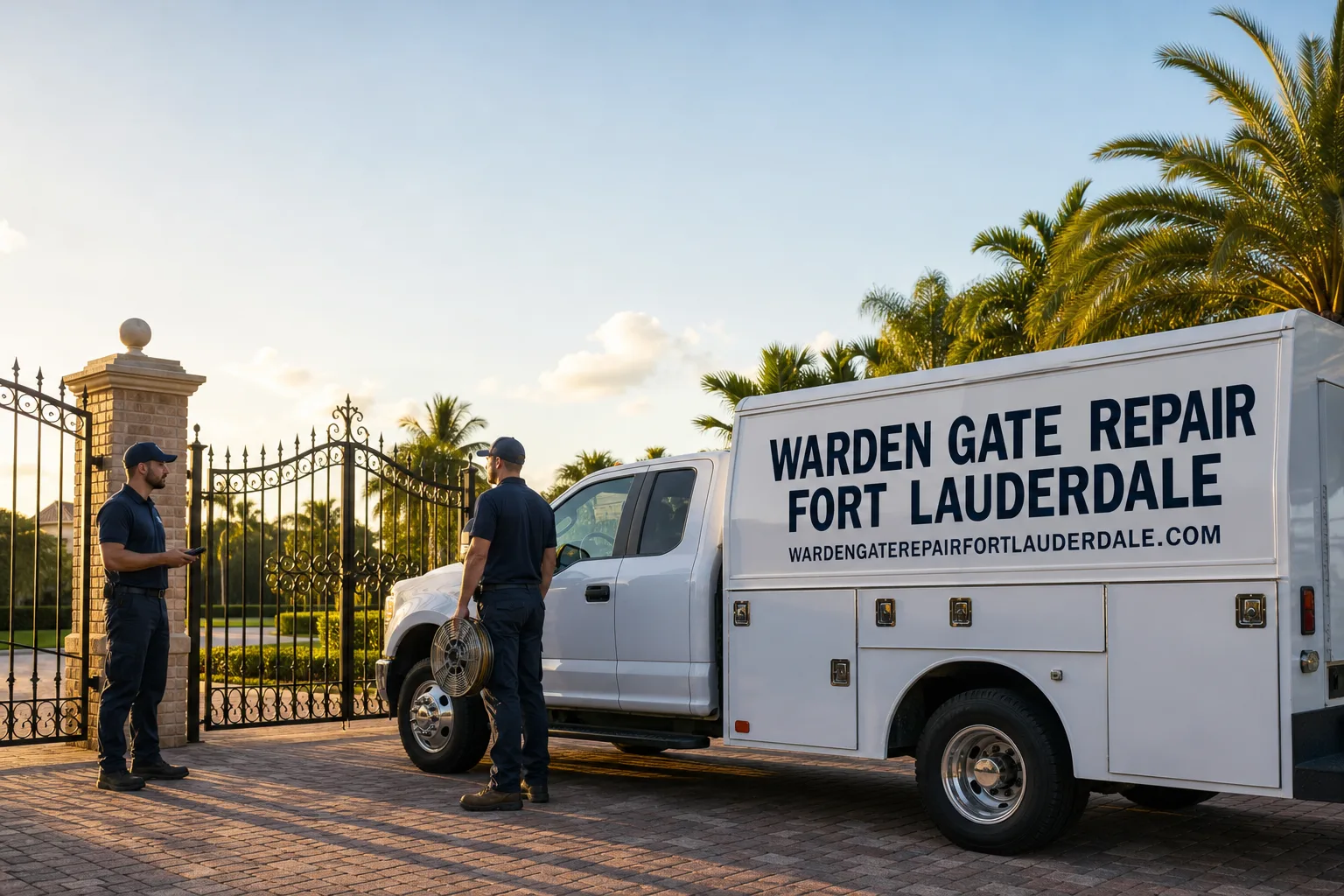 Warden Gate Repair Fort Lauderdale gate repair team